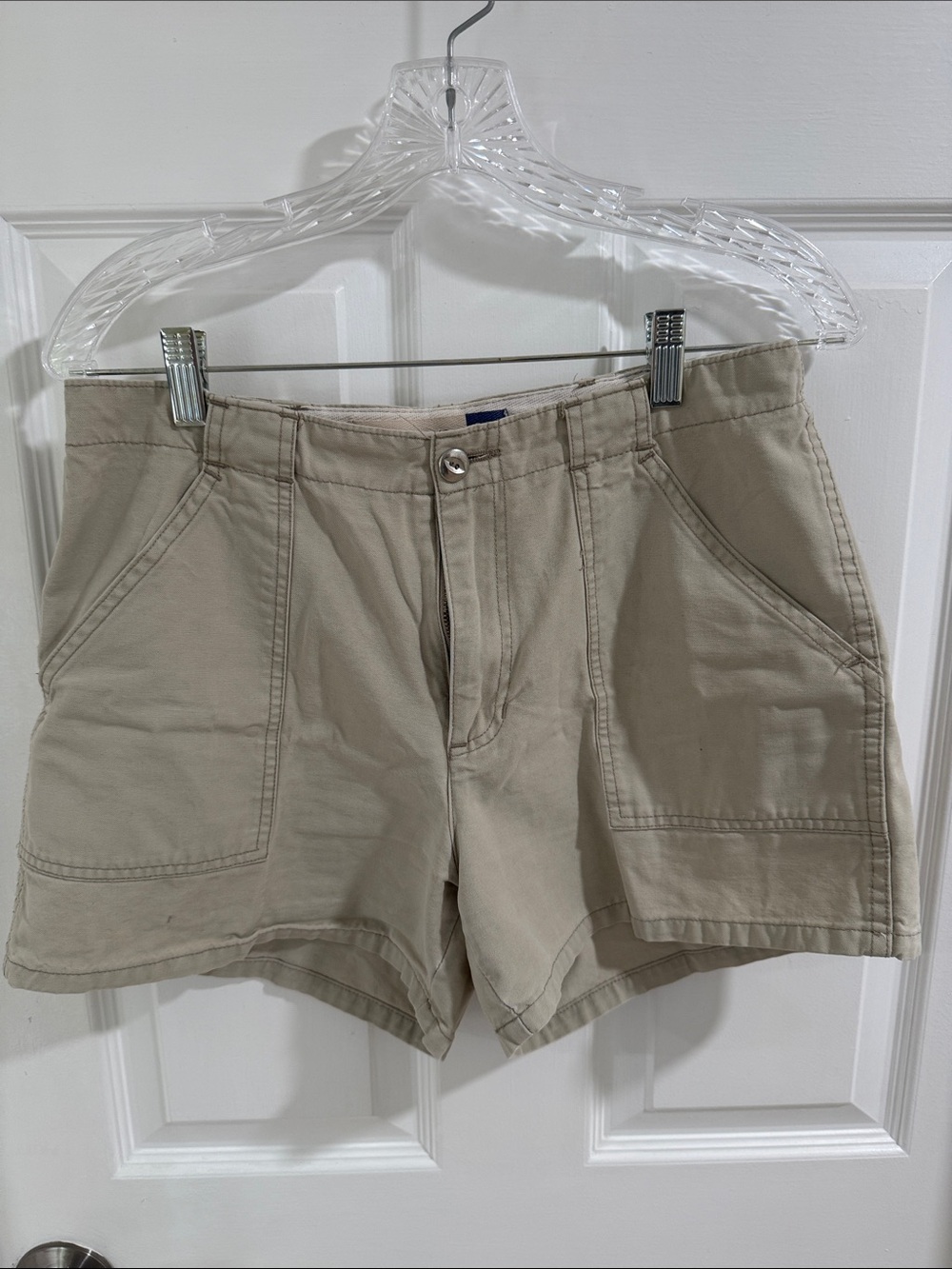 GAP Khaki Beige Women's Utility Shorts